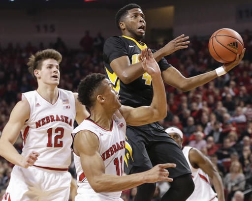 Iowa Nebraska Basketball